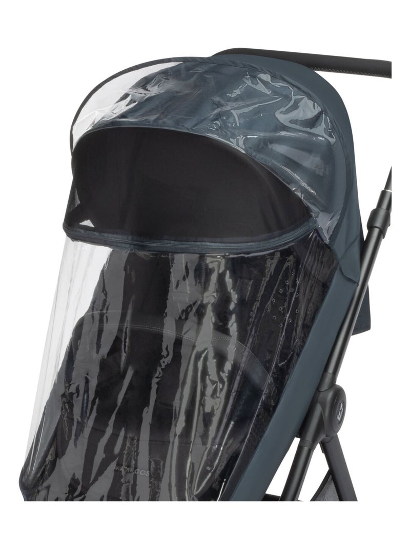 Habillage pluie Confort pour poussette et nacelle, avec pochette de rangement Transparent - Kiabi