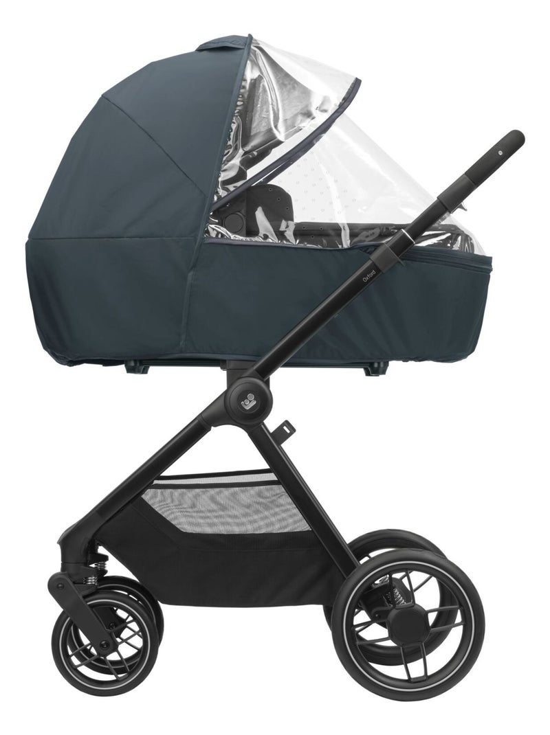 Habillage pluie Confort pour poussette et nacelle, avec pochette de rangement Transparent - Kiabi