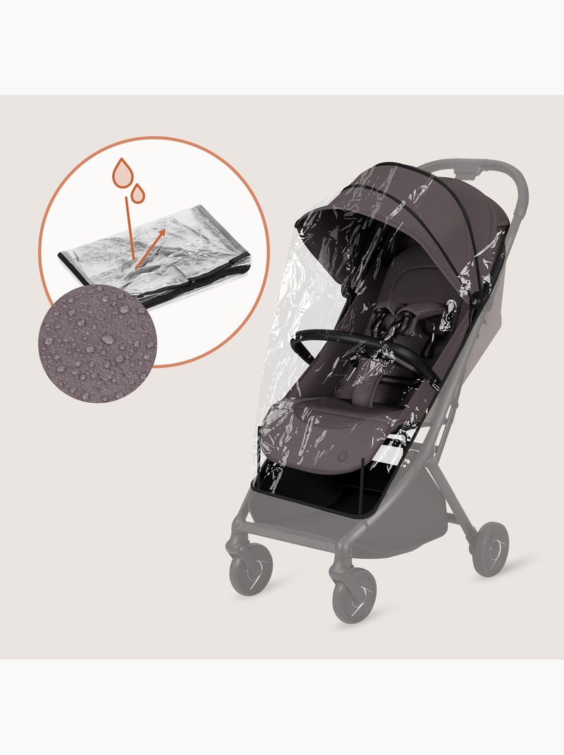 Habillage pluie pour poussette LIONELO Sia Transparent - Kiabi