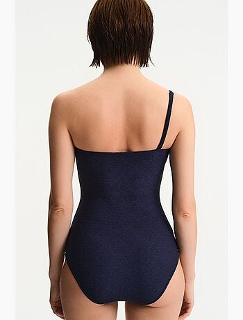 Hailey maillot de bain asymétrique texturé penti