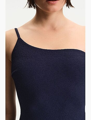 Hailey maillot de bain asymétrique texturé penti
