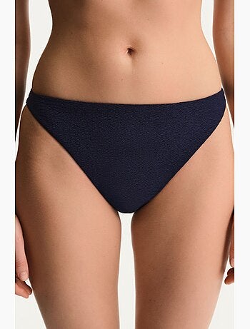 Hailey minimal texturé bas de bikini taille mi-haute penti