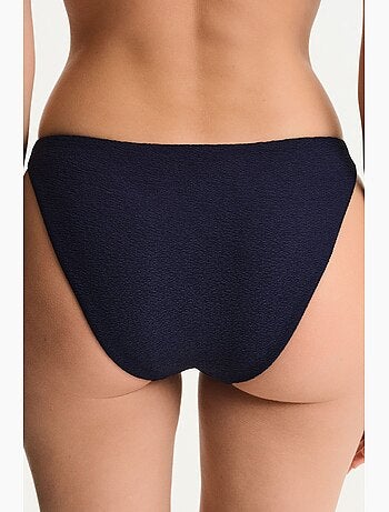 Hailey minimal texturé bas de bikini taille mi-haute penti