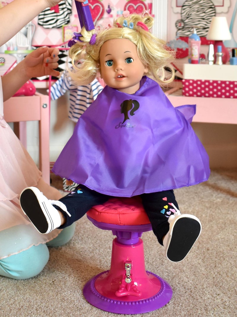 Hair Salon Terminez un jeu de 30 pièces pour poupées N/A - Kiabi