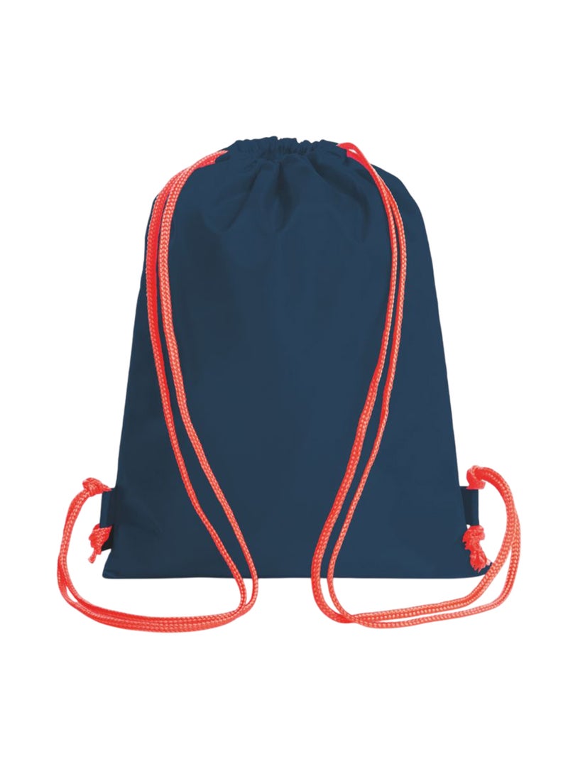 Halfar - Sac à cordon Marine/Rouge - Kiabi