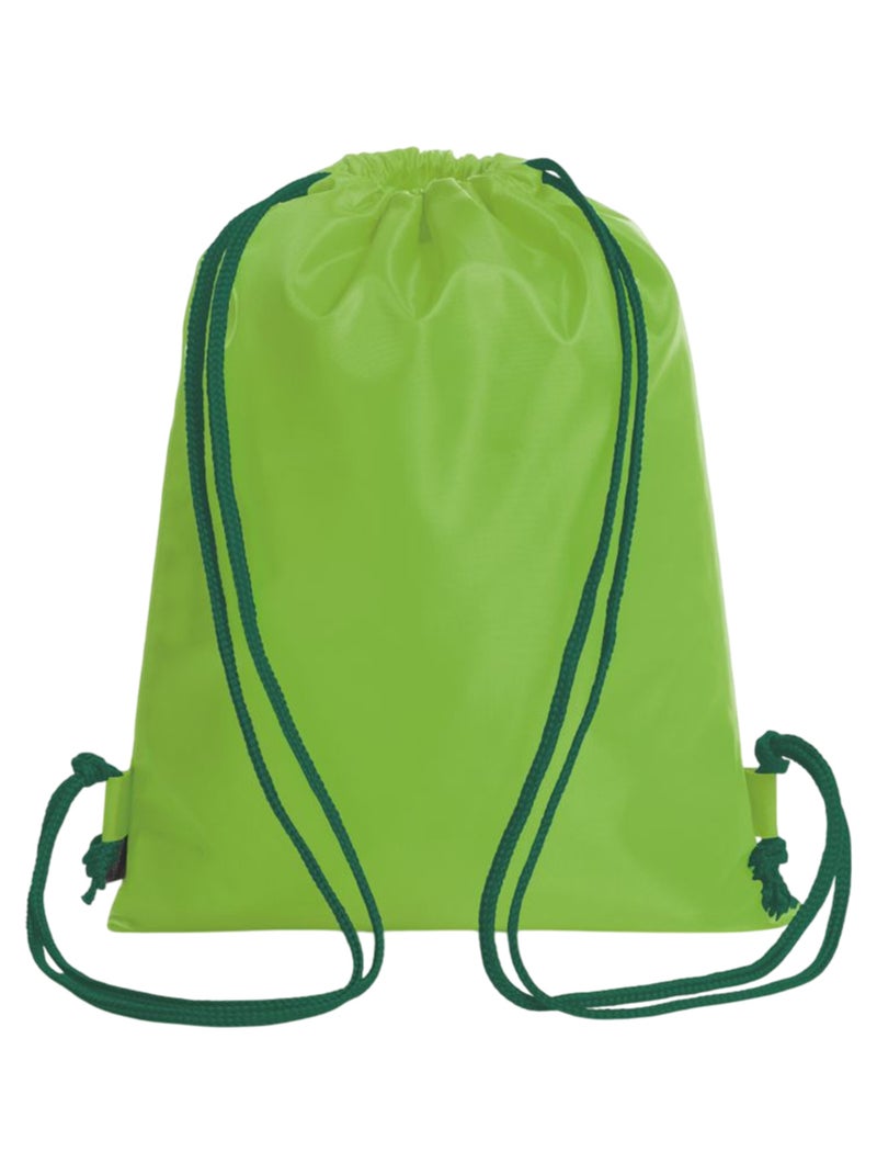 Halfar - Sac à cordon Vert marine fluo - Kiabi