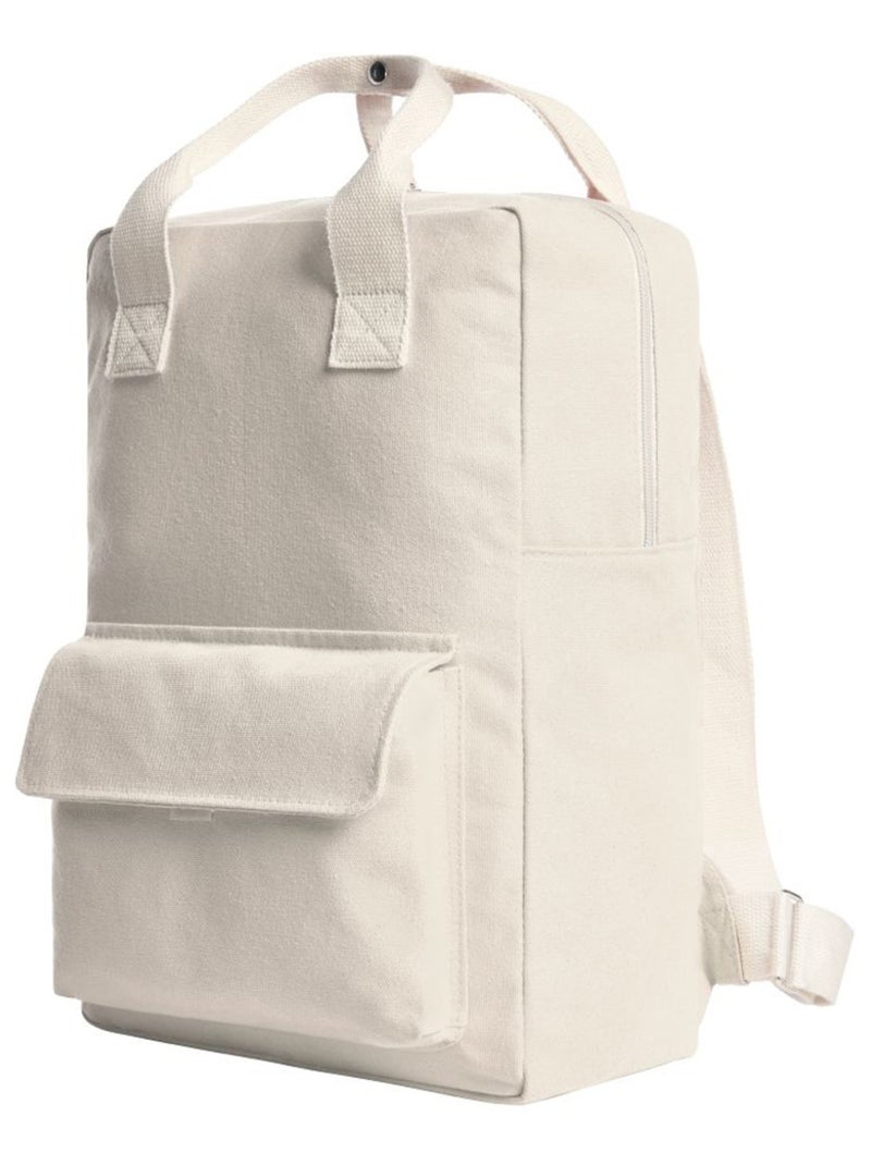 Halfar - Sac à dos motif/style uni LIKE Blanc nacré - Kiabi