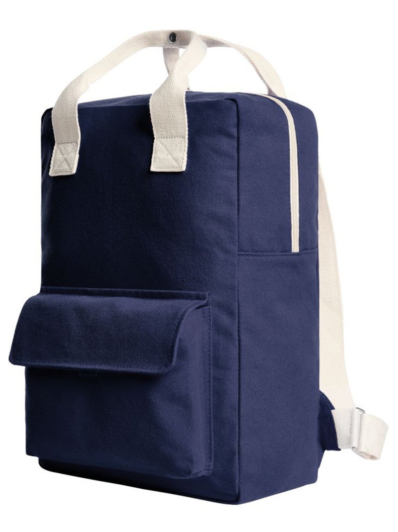 Halfar - Sac à dos motif/style uni LIKE Bleu marine - Kiabi