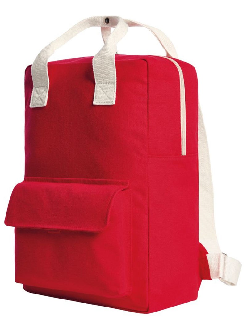 Halfar - Sac à dos motif/style uni LIKE Rouge - Kiabi