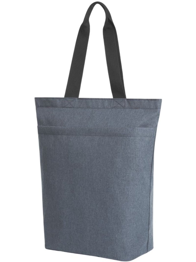 Halfar - Tote bag motif/style uni CIRCLE Bleu Gris - Kiabi