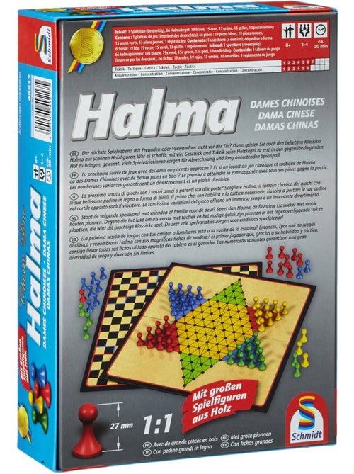 Halma : Dames chinoises : Classic Line - Kiabi