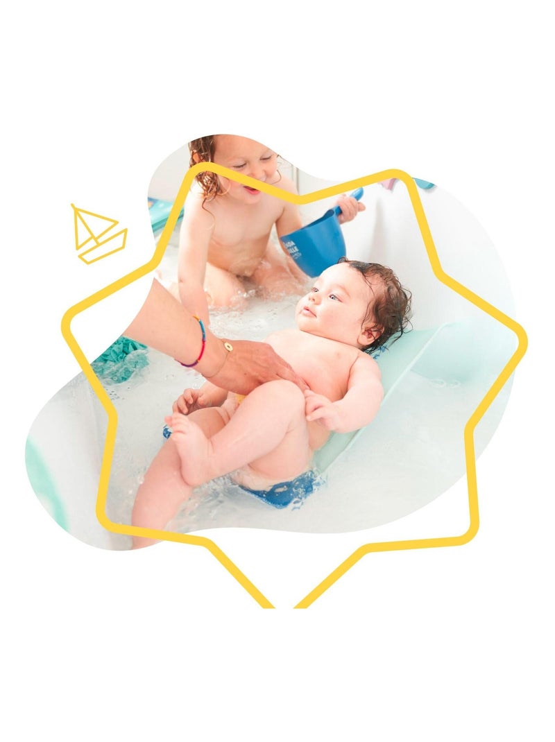 Hamac de bain Bébé Ergonomique 'Badabulle' Bleu - Kiabi