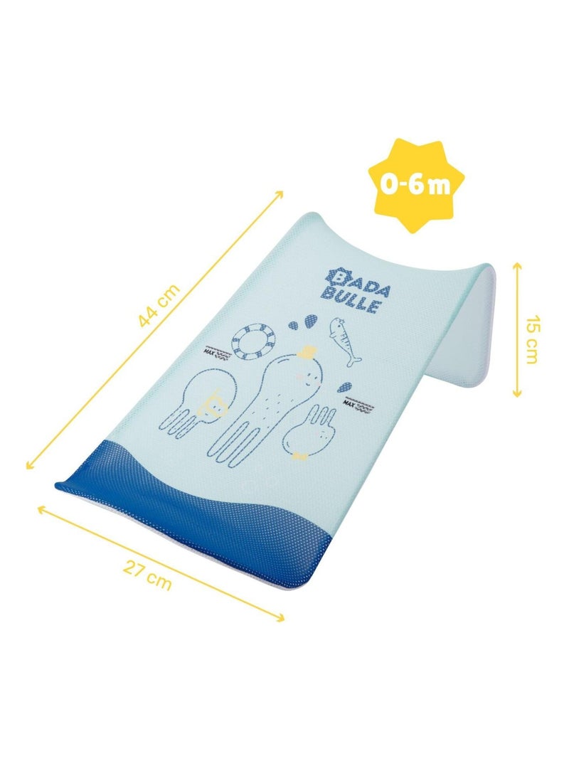 Hamac de bain Bébé Ergonomique 'Badabulle' Bleu - Kiabi