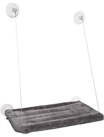 Hamac de fenêtre pour chat chill en peluche