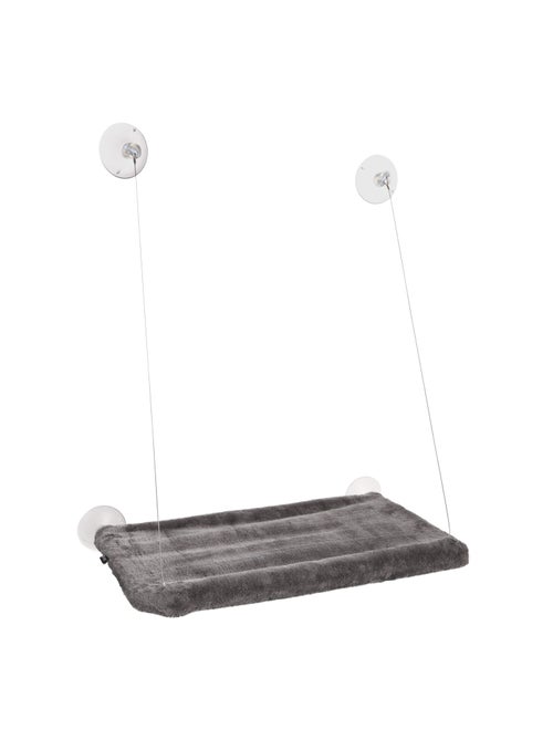 Hamac de fenêtre pour chat Chill en peluche - Kiabi