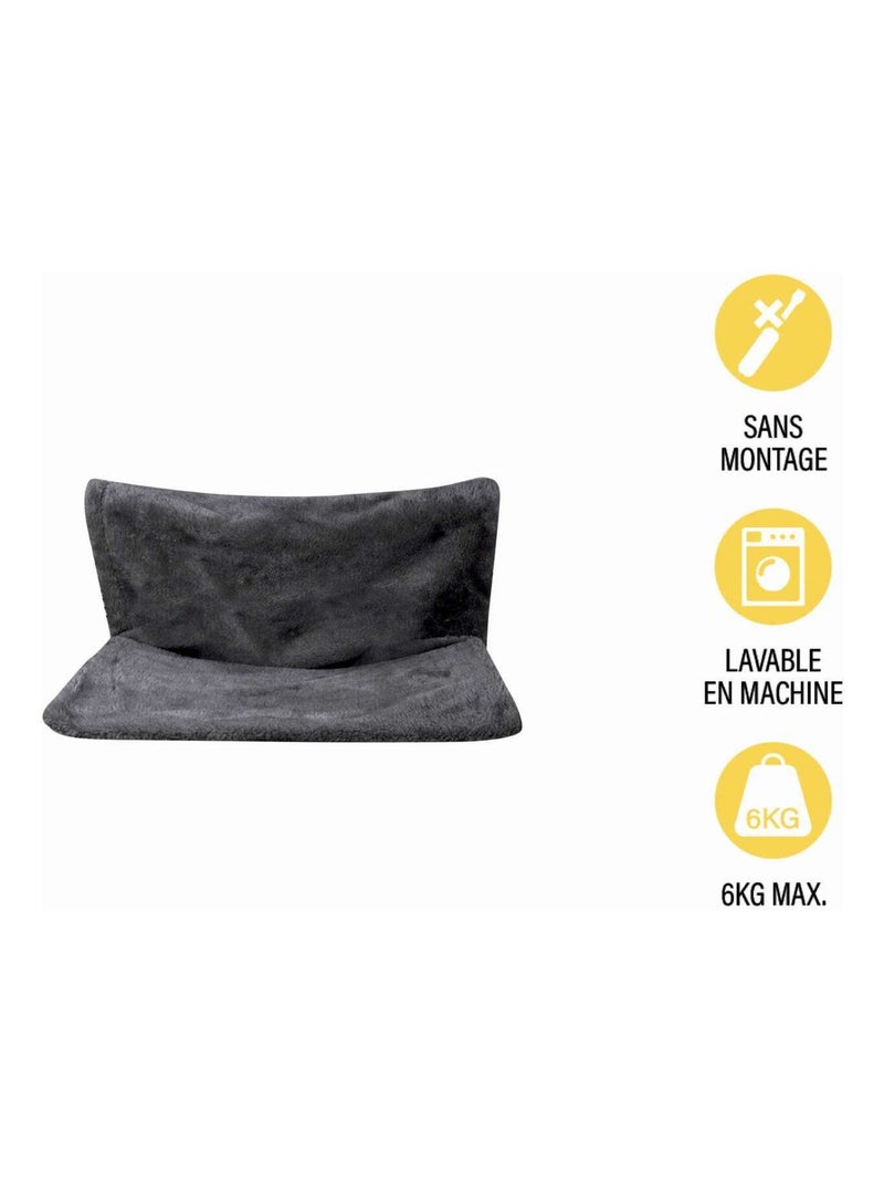Hamac de radiateur pour chat ROMEO Gris - Kiabi