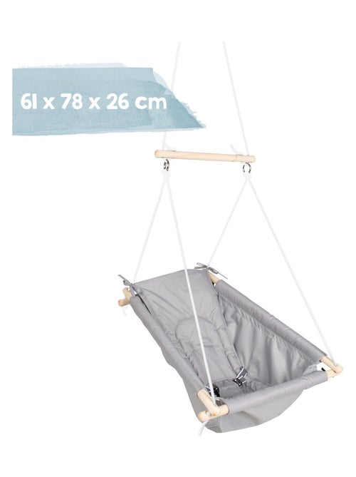 Hamac en toile pour bébés et enfants - Berceau suspendu pour intérieur et extérieur 'roba' - Kiabi