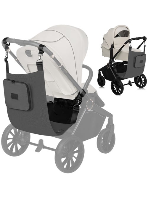 Hamac pour poussette LIONELO Leo - 100% coton - Jusqu’à 18 kg - Alternative à planche - Kiabi