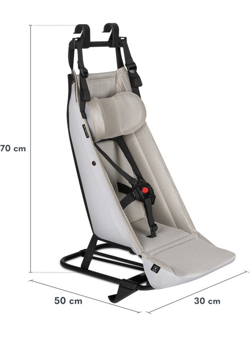Hamac pour remorque vélo 2 en 1 LIONELO Cama – De 1 à 10 mois - Tapisserie aéré et appui-tête - Kiabi