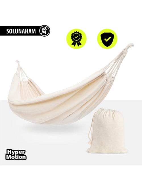 Hamac suspendu de jardin bohème 200 x 150 avec housse de transport - charge 100 kg - Kiabi Hamac suspendu de jardin bohème 200 x 150 avec housse de transport - charge 100 kg - Kiabi