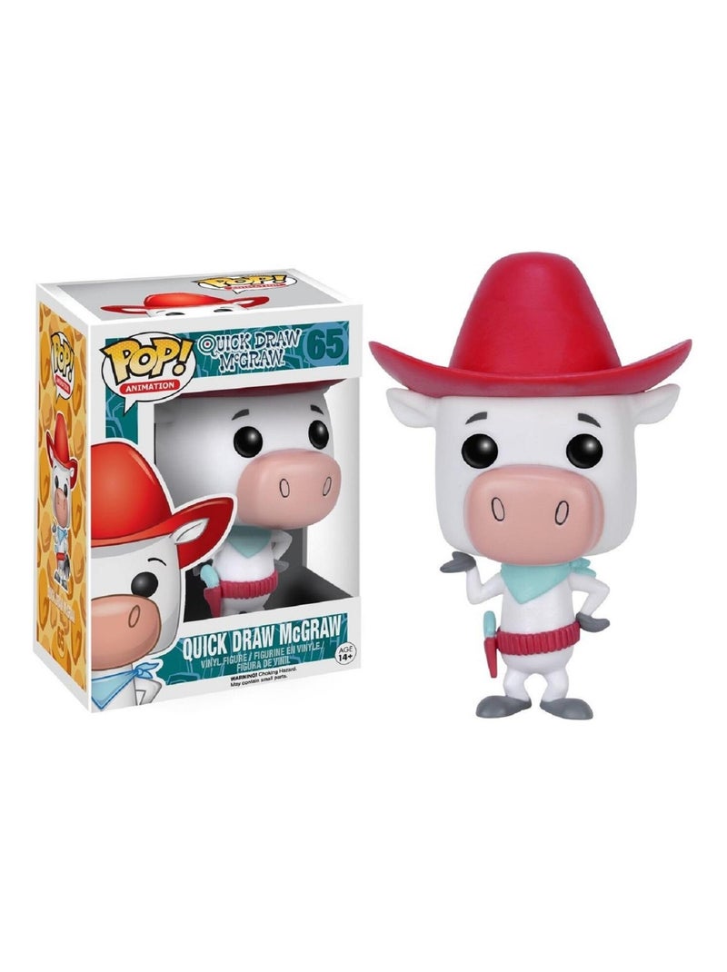 Hanna-Barbera POP! Animation Vinyl figurine Quick Draw McGraw 9 cm N/A - Kiabi