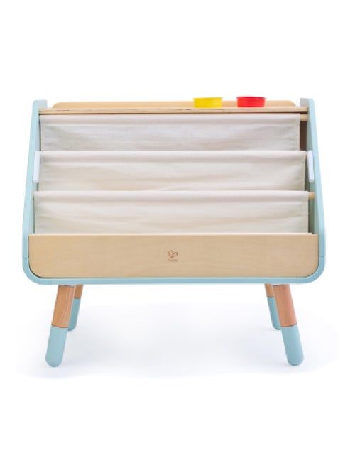 HAPE - Bibliothèque/Tableau à dessin 2 en 1 en bois PLAY FURNITURE - Kiabi