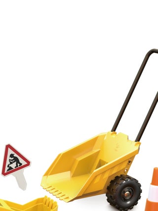 Hape - Chariot de chantier et accessoires de plage