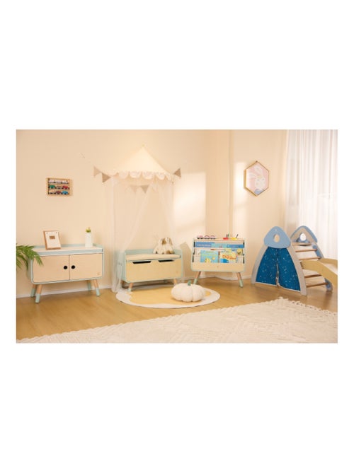 HAPE - Coffre à jouets/Banc 2 en 1 en bois PLAY FURNITURE - Kiabi