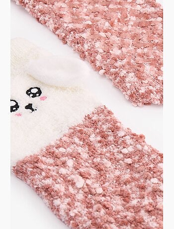 Happiness chaussettes à motif chien penti