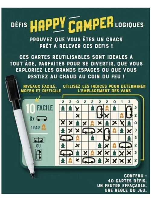 Happy camper - 'professor puzzle' - Kiabi