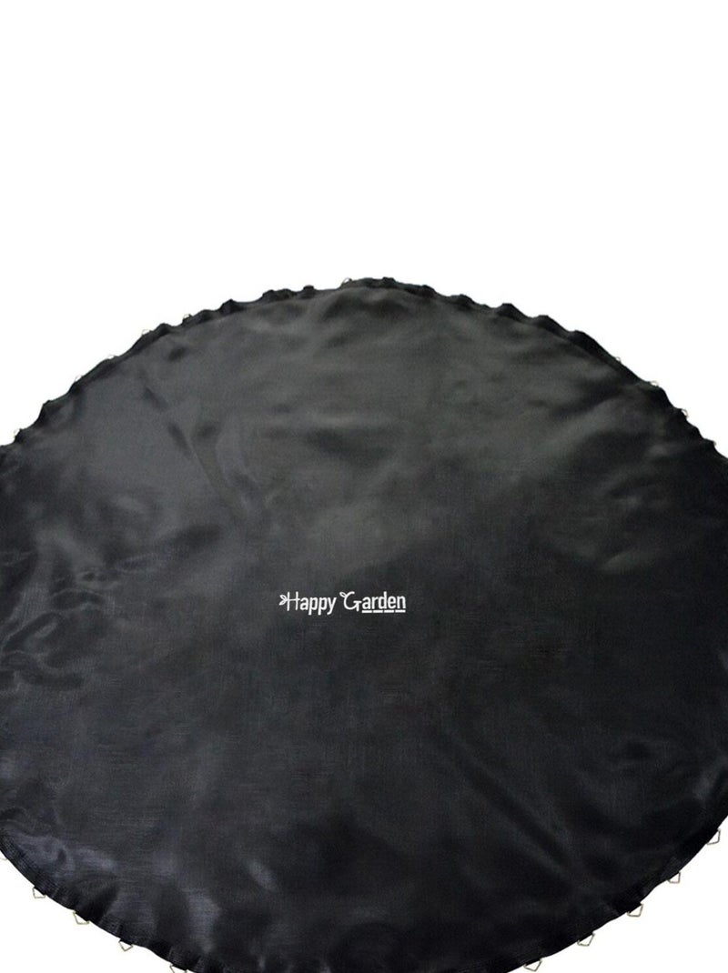 HAPPY GARDEN - Tapis de saut, trampoline Ø180cm Noir - Kiabi