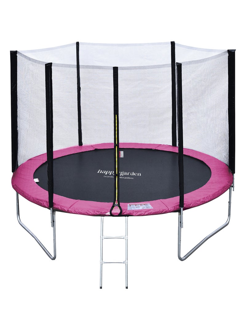 HAPPY GARDEN - Trampoline Ø305cm avec accessoires Rose - Kiabi