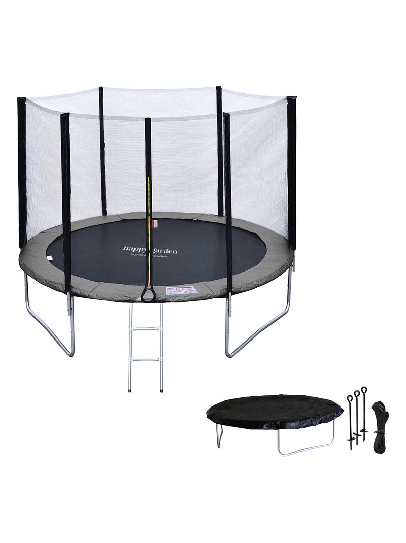 HAPPY GARDEN - Trampoline Ø305cm avec accessoires Rose - Kiabi