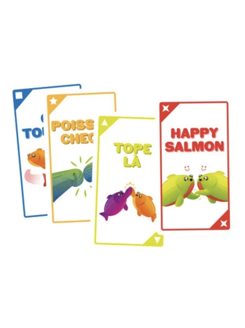 Happy Salmon - Jeu de cartes Orange - Kiabi