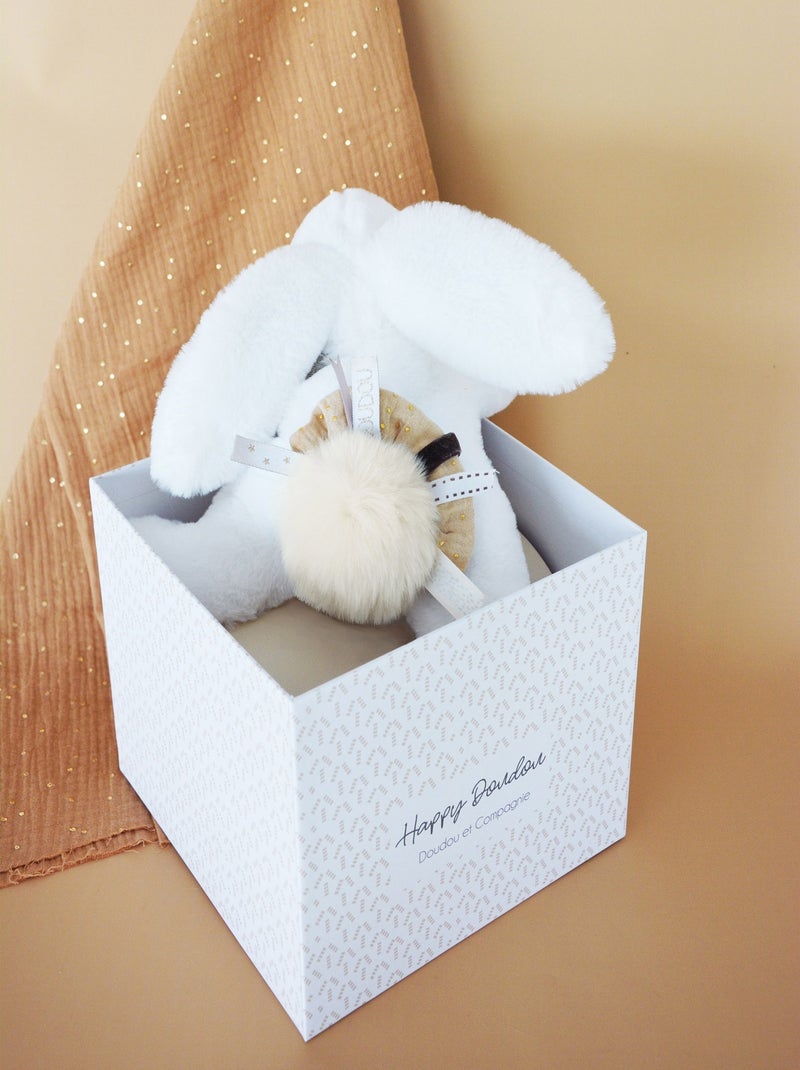 Happy Wild Lapin Pompon Beige - Kiabi