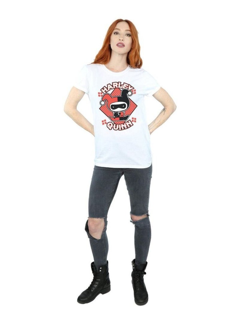 Harley Quinn - T-shirt Blanc - Kiabi