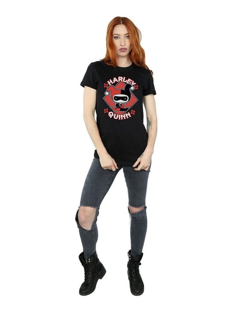 Harley Quinn - T-shirt Noir - Kiabi
