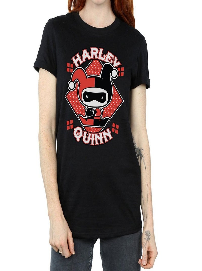 Harley Quinn - T-shirt Noir - Kiabi