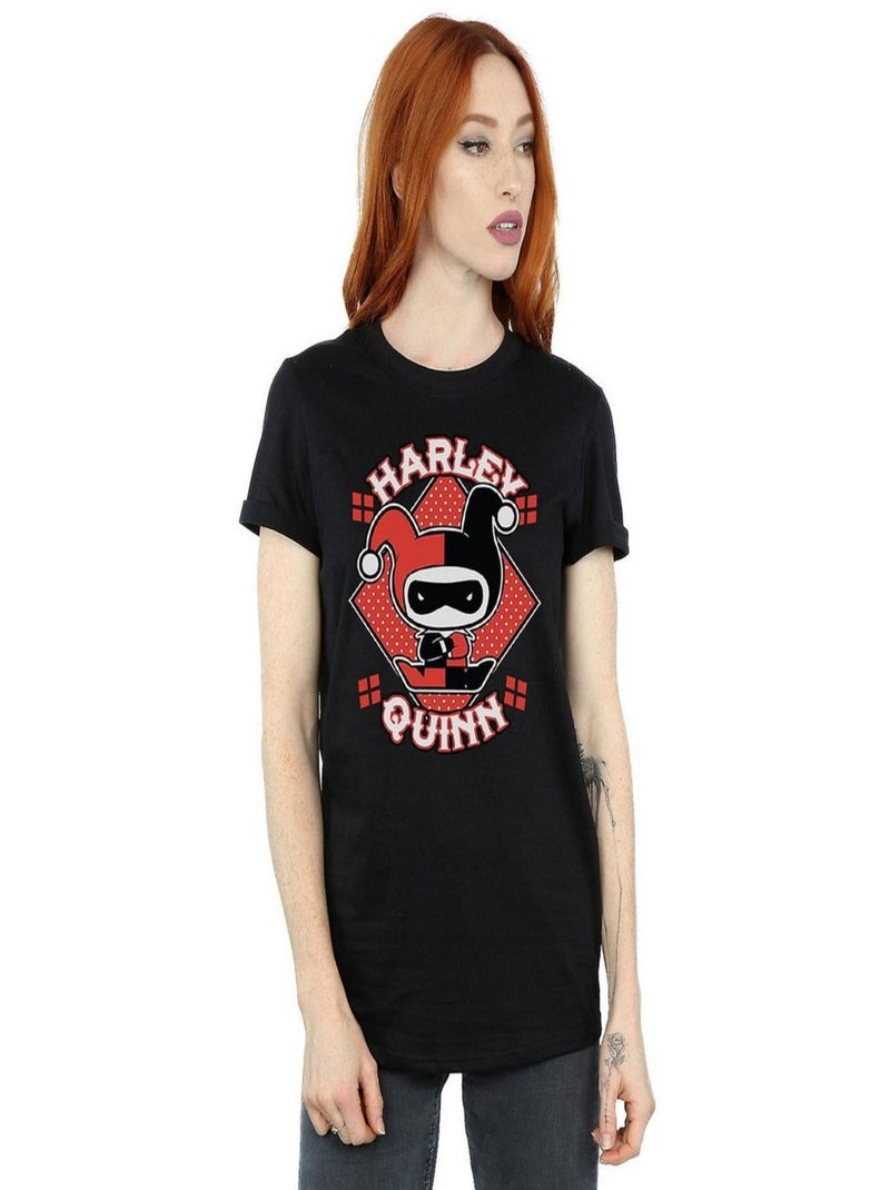 Harley Quinn - T-shirt Noir - Kiabi