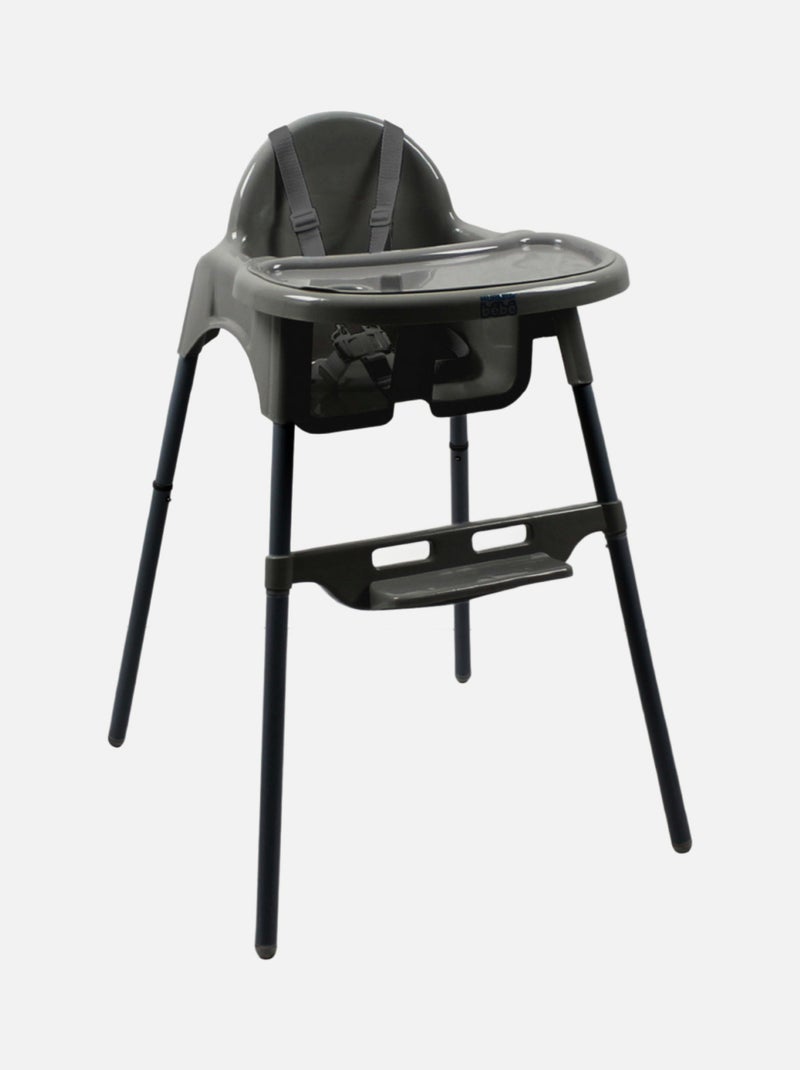 Harnais de sécurité 5 points pour chaise haute enfant Délice Monsieur Bébé - Monsieur Bébé Gris - Kiabi
