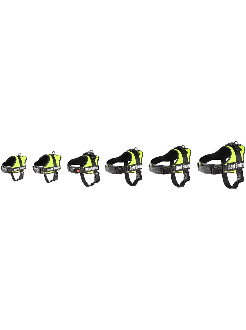 Harnais réglable pour chien Pluto Vert fluo - Kiabi