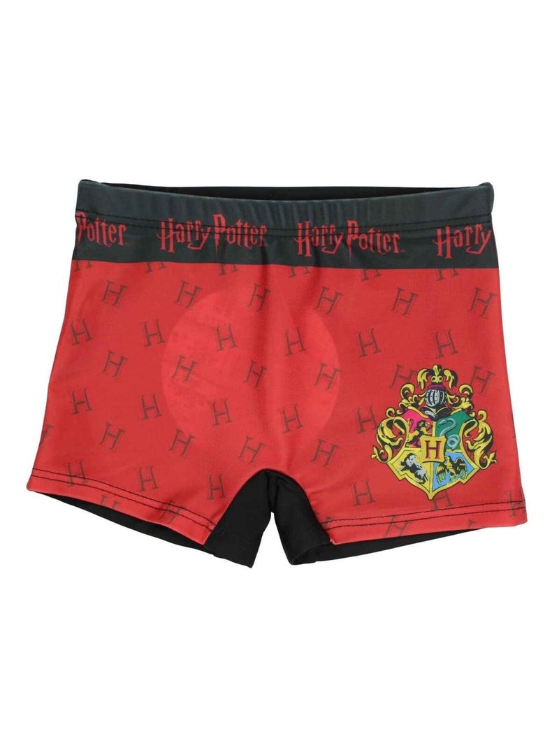 Harry Potter - Boxer de bain Harry Potter Rouge - Kiabi