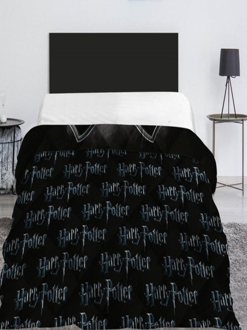 Harry Potter - Couette Imprimée Réversible, Poudlard - Couvre Lit 240x220 cm - Kiabi