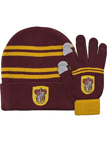 Harry Potter - Ensemble bonnet et gants GRYFFINDOR