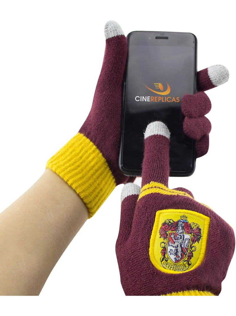 Harry Potter - Ensemble bonnet et gants GRYFFINDOR Bordeaux - Kiabi
