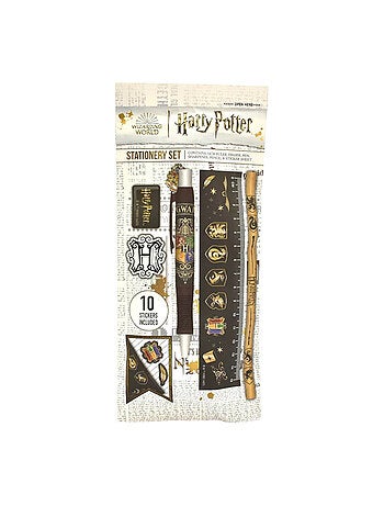 Harry Potter - Ensemble de papeterie motif/style Poudlard