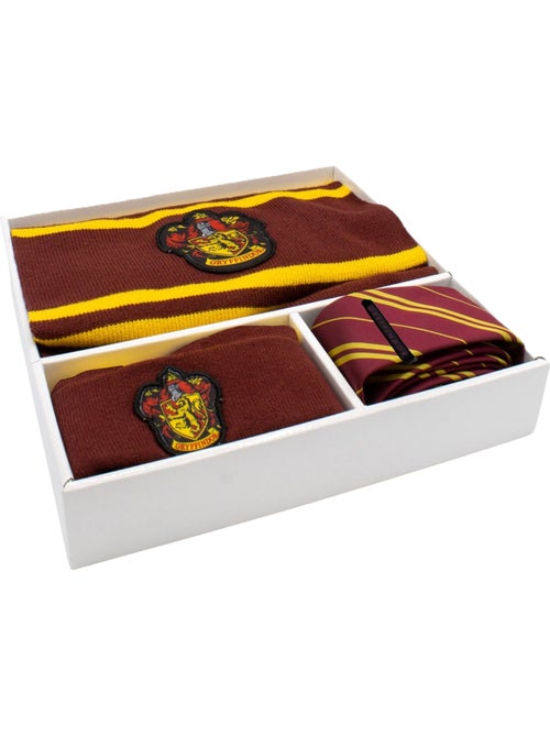 Harry Potter - Ensemble écharpe et bonnet motif/style Gryffondor - Kiabi