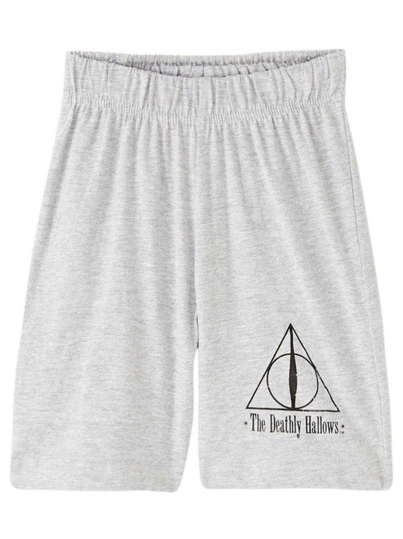 Harry Potter - Ensemble ​​T-shirt short Imprimé Harry Potter Blanc - Kiabi