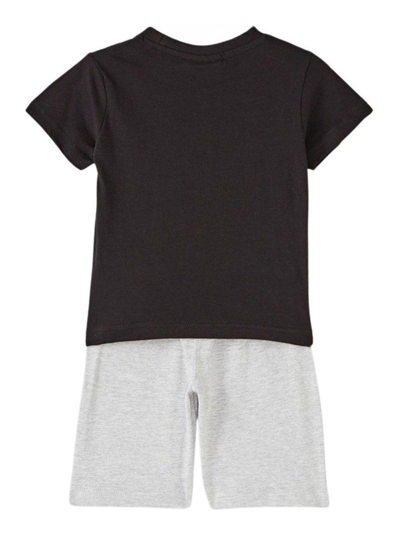 Harry Potter - Ensemble ​​T-shirt short Imprimé Harry Potter Noir - Kiabi