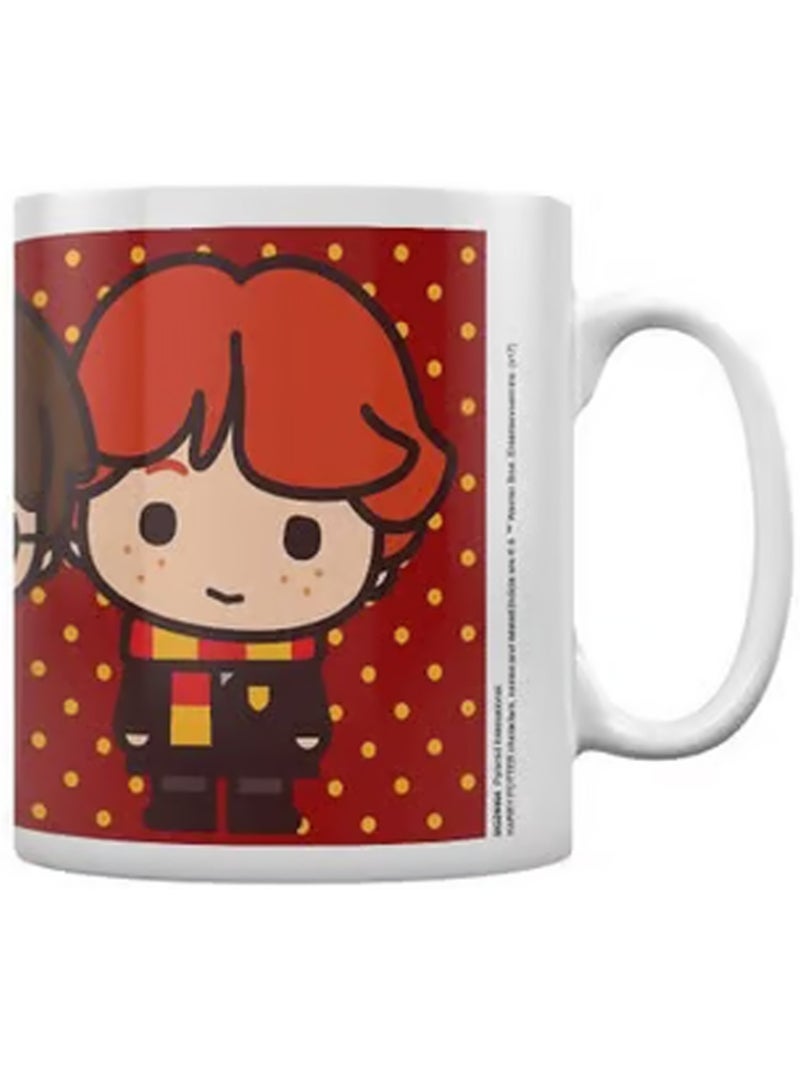 Harry Potter - Mug motif/style chibi TRIO Jaune - Kiabi